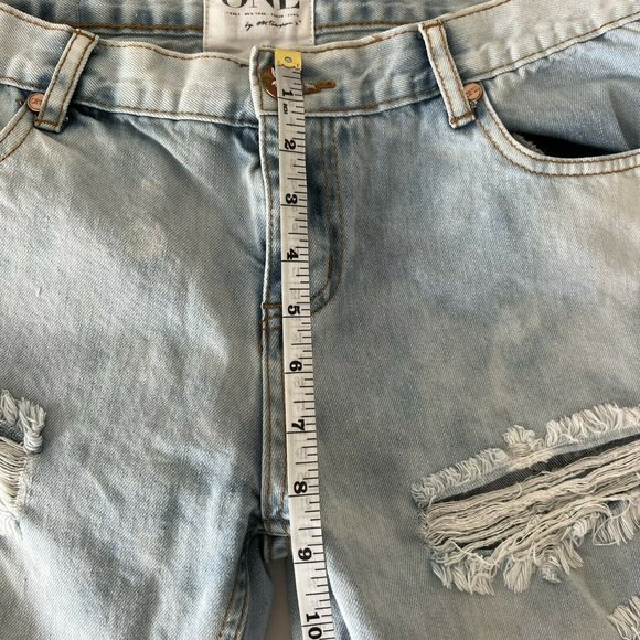 COPY - One Teaspoon Womens Awesome Baggies Low Waist Relaxed Leg Jeans Sz 28 - Picture 6 of 11